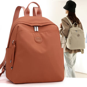 Trendy Oxford Cloth Backpack Large Capacity Travel Womens Bag 2025 Spring Fashionable College Sweet Style Soft Handle