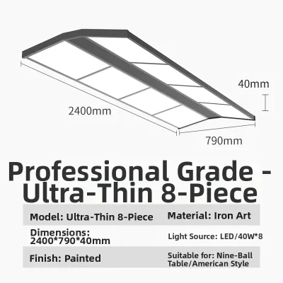 FANYAO | Billiard Lamp Shadowless Anti-Glare Mosquito-Repellent Pool Table Light