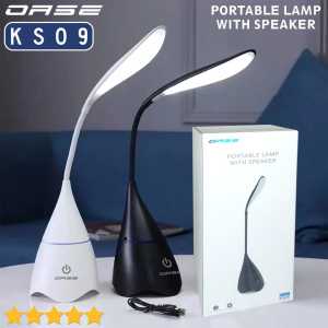 Speaker Music Toyo S6 Bluetooth Wireless + lampu LED Belajar Desk Lamp