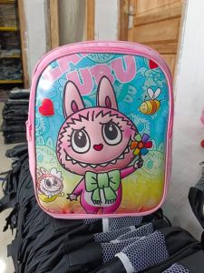 Ransel anak sekolah TK paud karakter labubu printing