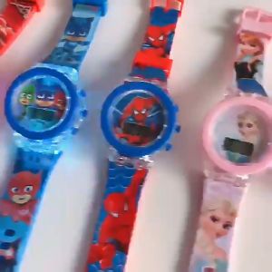 Spider man watch childrens boy spider man avenger heroes sports Silicon Digital Watch