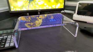 [SG stock]Acrylic Monitor Riser /Monitor Stand /Writing Shelf Laptop Stand -Computer Monitor Laptop TV Stand Riser