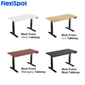 FlexiSpot E7 Premium Standing Desk Height Adjustable 2-Motor 3-Stage Anti-Collision With Tabletop