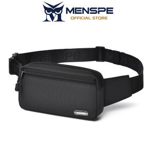 MENSPE Mens Waist Bag Casual Chest Bag Fashion Messenger Bag Travel Bag Business Bag Phone Bag Waterproof Lightweight Bag Leisure Sport Street Bag for College Student