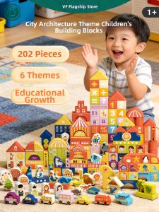 VF | Educational Safe Teething Baby Building Blocks