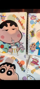 BUKU TULIS A5 CRAYON SHINCHAN | NOTEBOOK SPIRAL KARAKTER LUCU KUCING CAPYBARA | NOTEBOOK CAPYBARA HOLOGRAM A5 | NOTEBOOK ESTETIK | NOTEBOOK SPIRAL | STATIONERY GEMOY | NOTEBOOK A5 | CUTE CAT NOTEBOOK | BUKU TULIS LUCU | KADO LUCU |