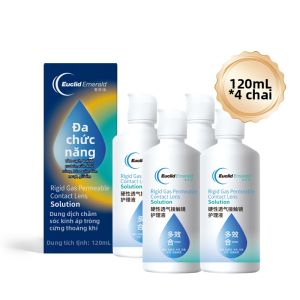 Euclid | Dung Dịch Vệ Sinh Và Khử Trùng Mắt Kính Cứng 120ml