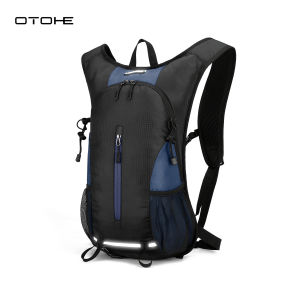 OTOHE เป้จักรยานขี่จักรยานกลางแจ้งกระเป๋าขี่จักรยานเดินป่าเป้สะพายหลังขี่จักรยานอัลตร้าไลท์เป้จักรยานกลางแจ้งไล่น้ำจักรยานขี่จักรยานถุงน้ำ 2 L ถุงน้ำ