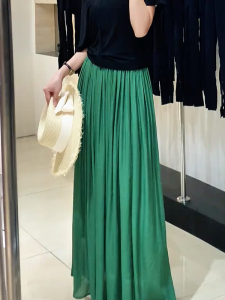 MANMI | Vintage French Elegant Versatile Slimming High Waist Skirt