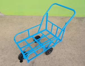 รถเข็น 3 ล้อ รถเข็นน้ำ รถเข็นน้ำ รถเข็นน้ำดื่ม รถเข็นน้ำถัง รถเข็นสามล้อ รถเข็นน้ำ 6 ปี๊ป ล้อยางไนล่อนแท้ กว้าง 52 ซม. x ยาว 82 ซม