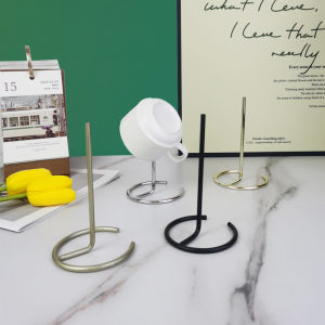 Mug Rack Inverted Draining Tea Cup Storage Rack Table Top Glass Home Office Creativity Single Coffee Cup Holder