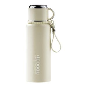 HEOSCU | Tea Water Separation Insulated Cup for Female Students Large Capacity