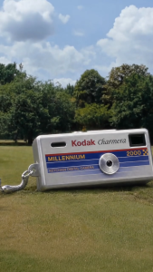 Kodak Charmera Millennium Edition Keychain Digital Camera Y2K Retro Charm Mini Collectible 1080p Video 30fps Built-in Flash Pixel Filters & Creative Frames USB-C Rechargeable Pocket Sized Design for Photography | JG Superstore