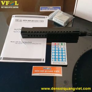 Nguồn phát sợi quang LED 16 cổng ra làm hiệu ứng sao băng sao nền lấp lánh nháy theo nhạc - Trần sao ô tô trần nhà