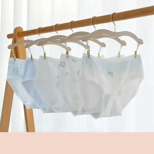 5 Cái/bộ Quần Lót Cotton Nữ Mềm Mại Hoạt Hình Giữa Tầng Quần Đùi Co Giãn Thoải Mái Quần Lót Nữ Cho Bé Gái M-XL