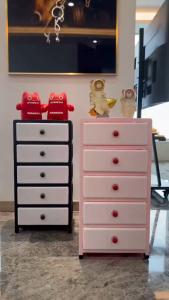 Tủ Đầu Giường 3/4/5/6 Tầng Có Bánh Xe tủ ngăn kéo Tủ Đựng Đồ Đa Năng Bằng Nhựa PP Cao Cấp Kệ Để Đồ Trong Nhà Tiện Lợi
