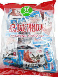 Yincheng Hunan Spicy Duck Claw Sauce 26g Snacks for Watching TV Halal Food Popular Internet Red Spicy Small Snacks Duck Meat