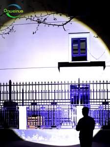 10000000LM High Power Led Flashlight Rechargeable Long Range Torch with OLED Display Lantern Ultra Powerful Flashlight Camping