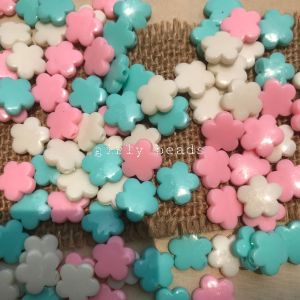 Manik bunga/manik bunga soft/manik bunga bunga/manik manik bunga/ 50 pcs