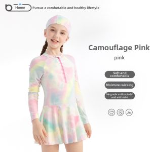 batubatu | Quick-Drying Elastic Girls Swimwear Set