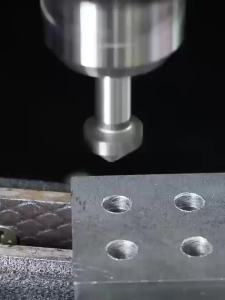 JUSTINLAU 6PCS 90 Degree 3 Slot Round Shank Chamfering End Mill High Speed Steel Countersunk Head Deburring Conical Drill Bit