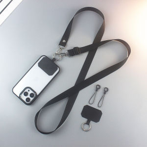 สายโซ่โทรศัพท์แบบสะพายข้างยาวปรับได้สำหรับผู้หญิง สีสันสดใส น้ำหนักเบา สายโซ่โทรศัพท์มือถือแบบลำลอง