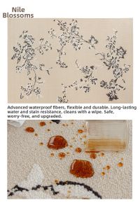 French Vintage Modern Mid-century Chic Rug