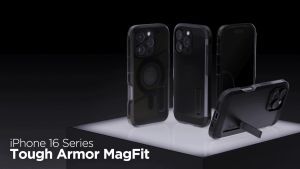 Spigen iPhone 16 Pro/iPhone 15 Pro Case Tough Armor (AI) MagFit