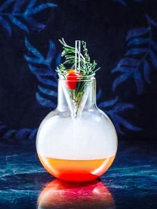 Inmeet Creative Cocktail Cup/Barware/Glassware/Smoked Cocktail Glass/Mixologist/Bartender Glass 330ml