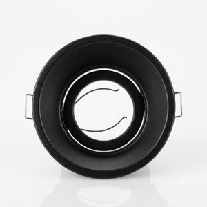JOYINLED Đèn Trần Âm Trần Khung Đèn LED Có Thể Điều Chỉnh Cho Bóng Đèn GU10 MR16 Đen Trắng 60mm Hình Vuông Tròn Cutout