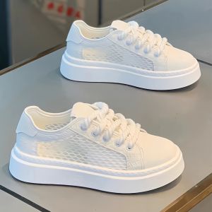 Mens Breathable Summer Thin Mesh Sports Casual Shoes Versatile Youthful Low Top Sneakers Comfortable All-Season Footwear