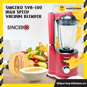Sincero SVB-100 High Speed Vacuum Blender Keep Fresh Anti Oxidant