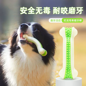 Dog Fake Bones Molar Rod Bite-Resistant Dog Toy Large Dog Puppy Labrador Samoyed Supplies Border Collie