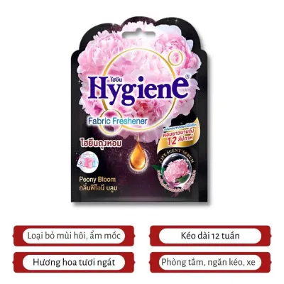 Túi Thơm Để Tủ Quần Áo Hygiene Thái Lan Thơm Phòng Treo Xe Phòng Ngủ Hương Hoa 8gr/9gr