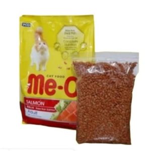 Meo Adult Salmon Tuna Repack 500 gram Makanan Kucing Kering Cat Dry Food