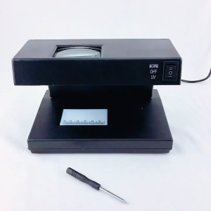 ส่งด่วนจาก กทม. หลอดไฟแบล็คไลท์ BLB 9W หลอดยูวี หลอดแบล็คไลท์ 9 วัตต์ UV BLB 9 W สำหรับเครื่องตรวจธนบัตร ใช้สำหรับเครื่องตรวจธนบัตรปลอมรุ่น AD-2138