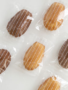 Transparent French Madeleine Ferran Snow Packaging Bag Snowflake Biscuit Green Bean Cake Pound Cake Machine Sealed Bag