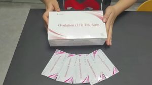 แผ่นทดสอบไข่ตก 30แถบ + ถ้วยพลาสติก 30 ใบ ชุดทดสอบไข่ตก ที่ตรวจไข่ตก แบบจุ่ม เห็นชัดดูง่าย ราคาพิเศษสุดคุ้ม