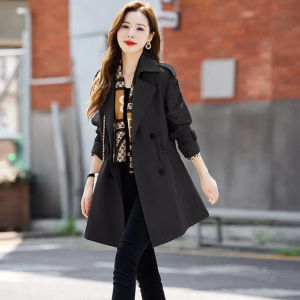 NUANKONG | Lined Korean Style Loose Fitting Windbreaker