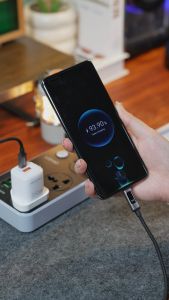 Awei PD78 35W GaN Fast Charger PD3.0 QC 3.0 Adapter USB A Type C Dual Ports UK US Plug for Samsung Xiaomi Huawei