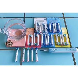 Electric Toothbrush Head Compatible with Oral B Replacement Brush