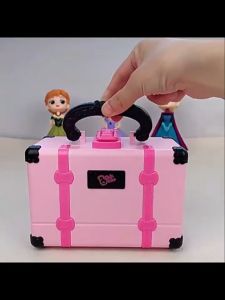 Mainan Kosmetik Kecantikan Anak 32Pcs Anak Makeup Set Untuk Gadis Ulang Tahun Hadiah Koper