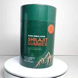 WISHCA Himalayan Shilajit Gummies Potent Herbal Blend for Stamina & Focus High Absorption with 75% Fulvic Acid & KSM-66 Ashwagandha