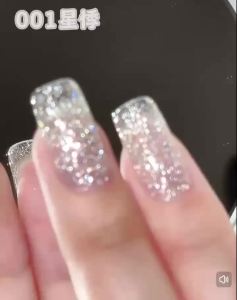 Sơn Móng Tay Gel Kim Tuyến Platinum Shiny Diamond MIANEL 12ML Dành Cho Mùa Xuân Hè Chất Liệu Resin Bền Lâu.