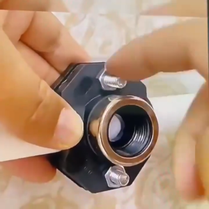 1Inch Pipe Fittings Saddle Clamp Portable Drain Waste Water Pipe Clamp PE Pipeline Repair accessory