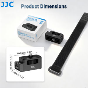 JJC | Phụ Kiện Máy Ảnh Hợp Kim Nhôm JJC Invisible Selfie Stick Folding Conversion Adapter Dành Cho Insta360 X6 X5 X4 Air X3 DJI Osmo 360 II