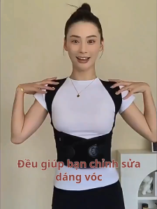 Đai chỉnh lưng chống gù đai lưng y tế thiết kế thoáng khí giúp định hình cột sống giảm đau vai gáy hiệu quả