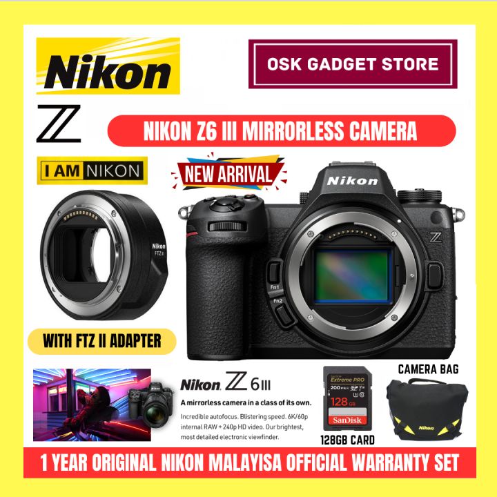 Digital Camera Nikon Z6 Warranty Buy Nikon Z6II Mirrorless Camera