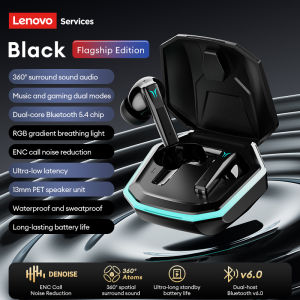 Lenovo | Lenovo GT105 Wireless Bluetooth 5.3 Earphones Low Latency Dual Mode Music Gaming Earphone With Mic Earbuds Sports In-Ear Headset