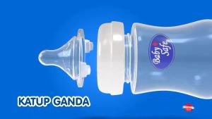 BABY SAFE BOTTLE WIDE NECK: Botol Susu BPA Free Aman & Nyaman